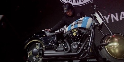 Motorcycle for Maradona
